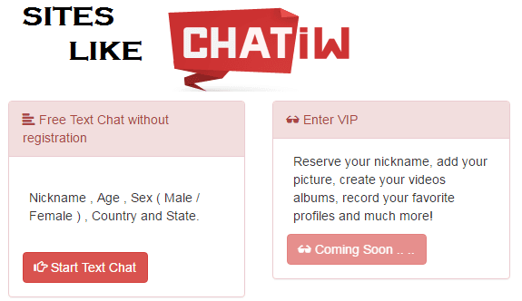 sites like chatiw